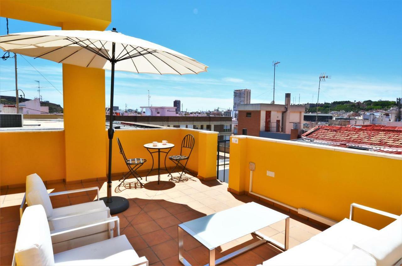 Rooftop Apartment With Three Terraces 알리칸테 외부 사진
